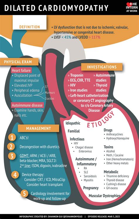 Dilated Cardiomyopathy — The Intern at Work