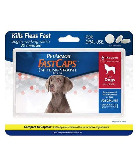 Shop chewy for the best dog ear care products! Buy PetArmor FastCaps Oral Flea Tablets for Dogs over 25 ...