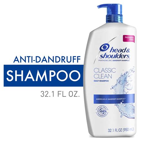 Head And Shoulders Classic Clean Shampoo Anti Dandruff 321 Fl Oz