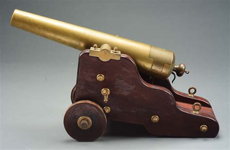 Lot Detail - FINE ORIGINAL CONDITION, LARGE SIZE STRONG YACHT CANNON.