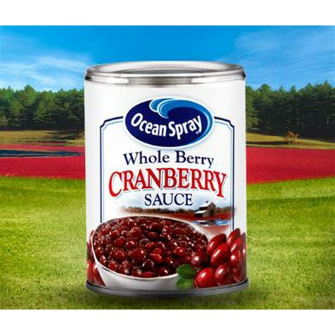 Ocean Spray Whole Berry Cranberry Sauce 14 Oz