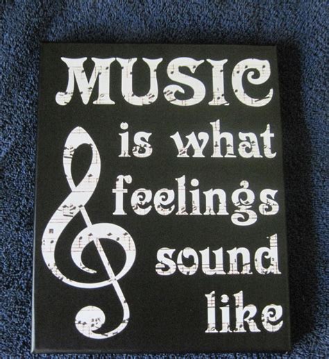 After 32 years studying and contemplating music, i. Music is Feelings Sound Vinyl Art Print Canvas Wall Art