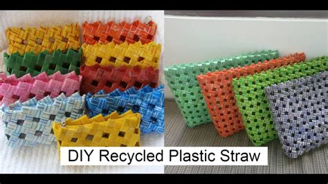 Diy Recycled Plastic Straw Youtube