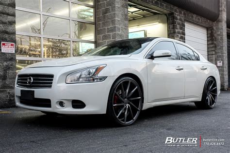 Nissan Maxima With 22in Vossen Cvt Wheels Exclusively From Butler Tires