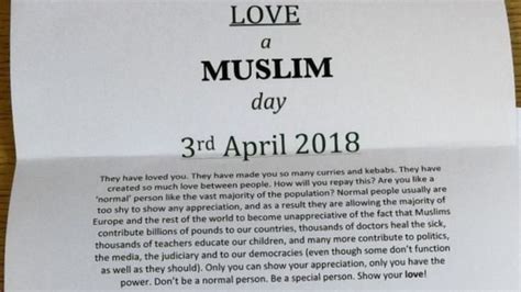 Love A Muslim Day Letter Is A Poignant Answer To Hate Threats Huffpost