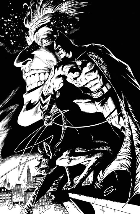 Batman And Joker Corrected By Stevescott On Deviantart