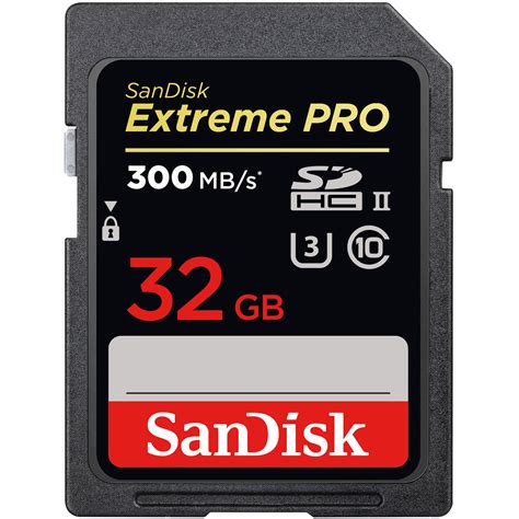 Sandisk 32gb Extreme Pro Uhs Ii Sdhc Memory Sdsdxpk 032g Ancin