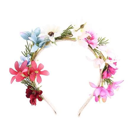 Multi Color Small Flower Headband Headdecor