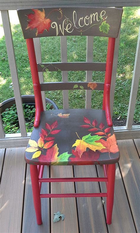 Funky Wooden Chair Painting Ideas