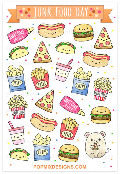 Stickers Of Cute Kawaii Plannersmatte Sticker Papersticker Sheet Is