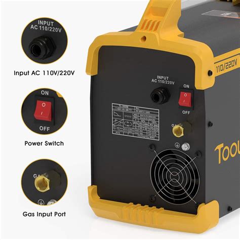 Buy Tooliom A Mig Welder In Flux Mig Solid Wire Lift Tig Stick