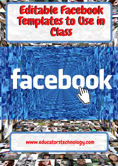 Free Editable Facebook Profile Templates Educators Technology