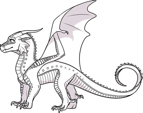 Hybrid Wings Of Fire Coloring Pages Home