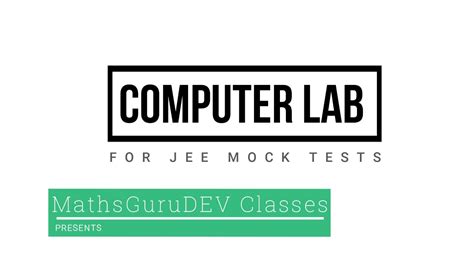 Mgd Computer Lab Review Of Students Jee Main Mock Test Series Youtube