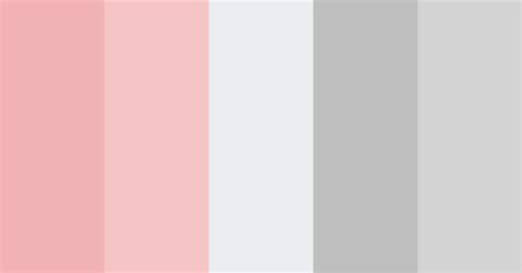 Baby Pink And Grey Color Scheme Gray