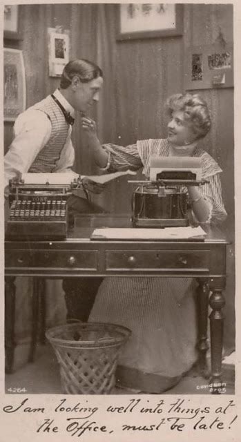 Oztypewriter Women And Typewriters In British Offices