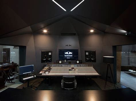 Red Bull Studio In Berlin By Optimist Design Music Studio Room Music