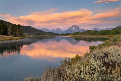 Oxbow Bend Sunrise Grand Teton National Park Alan Majchrowicz Photography