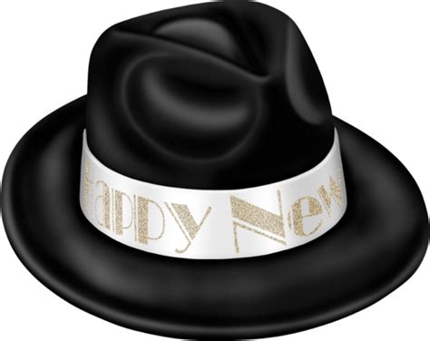 Fedora Hat New Year Hat Png Download 600476 Free Transparent