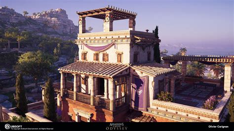 Artstation Assassin S Creed Odyssey Rich Villas Architectural Kit