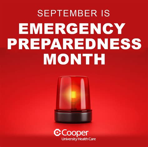 National Preparedness Month Inside Cooper