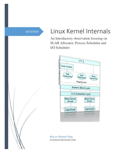 Pdf Linux Kernel Internals