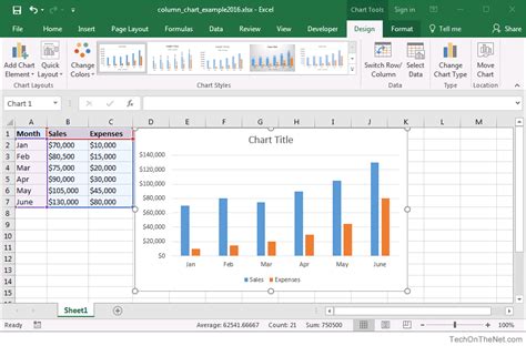 If you have a lot of data. How Do I Create A Column Chart In Excel - Chart Walls