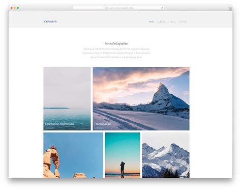 Free Photo Gallery Templates To Elegantly Display Your Work
