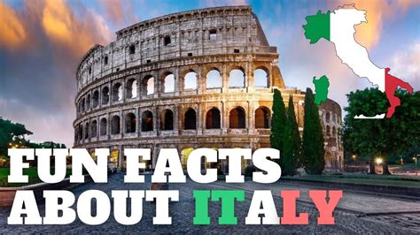 Fun Facts About Italy Youtube
