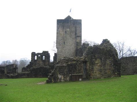 Mugdock Castle The Stronghold Of The Clan Graham From The Middle Of