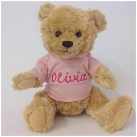 Personalised Traditional Teddy Bear By Pink Pineapple Home And Ts