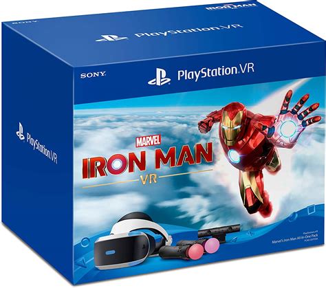 Sony Playstation Vr Marvels Iron Man Vr All In One Pack Playstation 4 Amazonsg Video Games
