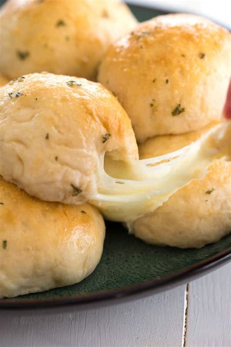 If you need a little motivation check out this post. Garlic Cheese Bombs stuffed with mozzarella! | Kitchen Gidget