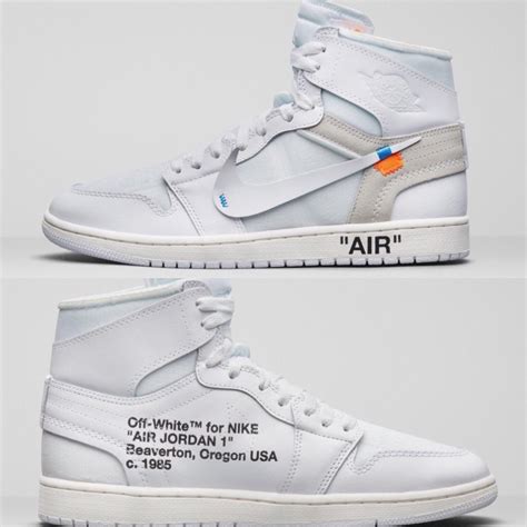 Official Images Of Upcoming Air Jordan 1 Retro X Off White Nrg White
