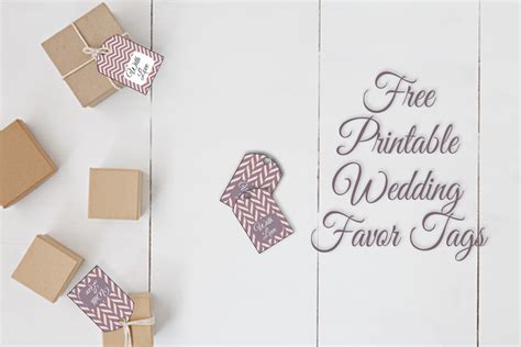 Shop wedding favor tags from independent artists. Free Printable Wedding Favor Tags