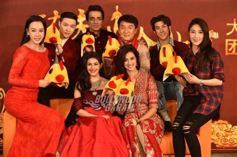 Lead Actors Of Kung Fu Yoga Promote In Beijing Bollywood