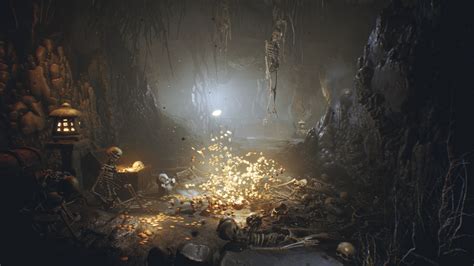 Artstation Ue4 Deep Elder Caves Game Assets