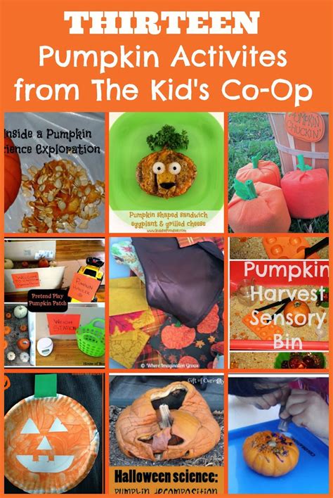 P Is For Pumpkin 13 Pumpkin Activities From The Weekly Kids Co Op