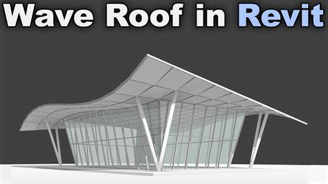 Wave Roof In Revit Tutorial Massing In Revit Youtube