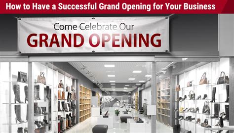 Grand Opening Banner For Your Business
