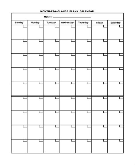 Amp Pinterest In Action Blank Calendar Template Calendar Template