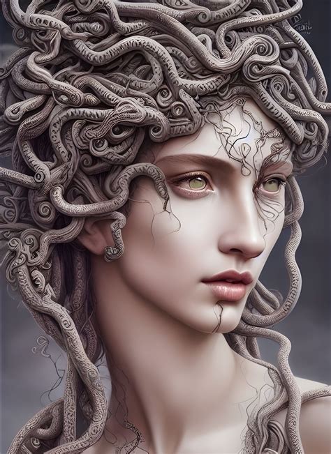 Artistic Portrait Portrait Artist Dark Fantasy Art Dark Art Medusa