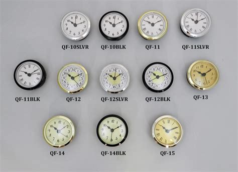 Clock Inserts 2 14 Buy Clock Fit Ups 57mm Clock Inserts And Fit