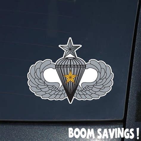 Us Army Badge Parachutist Senior 1 6 Decal Sticker Exterior