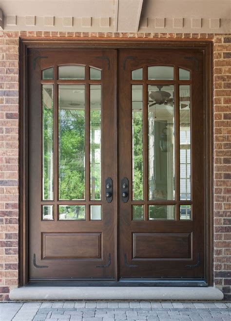 Exterior Fabulous Fiberglass Front Door Natural Look Of Fiberglass