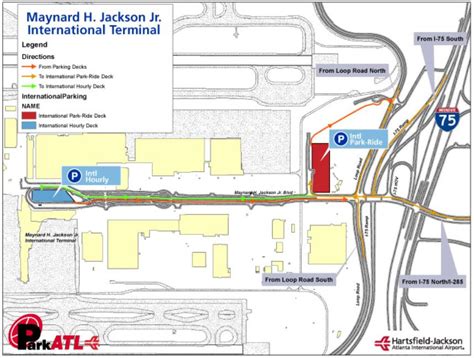Hartsfield Jackson Airport Terminal Map World Map