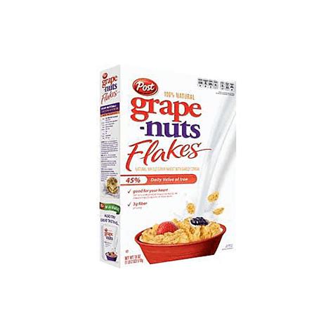 Grape Nuts Grape Nuts Flakes Cereal 18 Oz Cereal Hames Corporation
