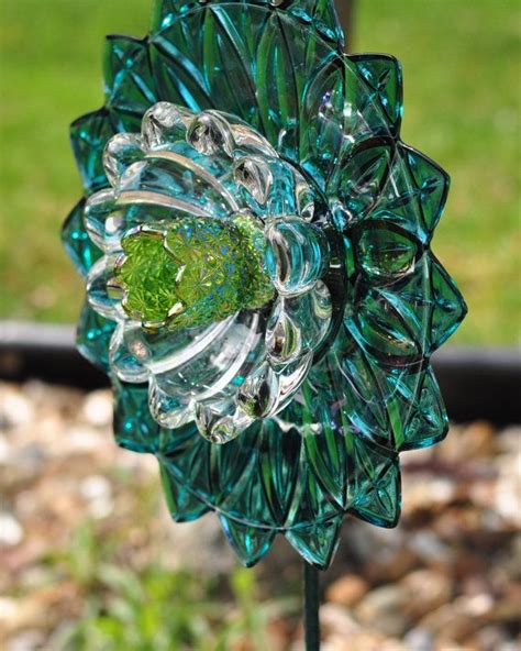 Download and use 90,000+ flower garden stock photos for free. Repurposed Glass Garden Flower, Wall Art, Garden Art ...