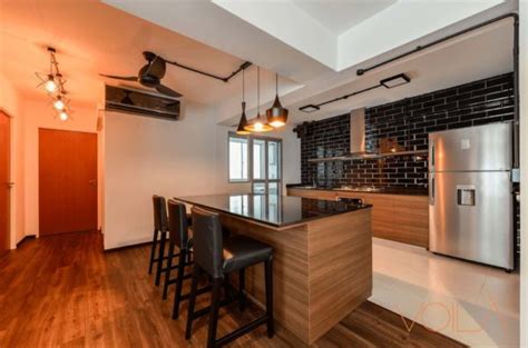 9 Creative Open Concept Kitchen Ideas For Hdb Bto Style Degree