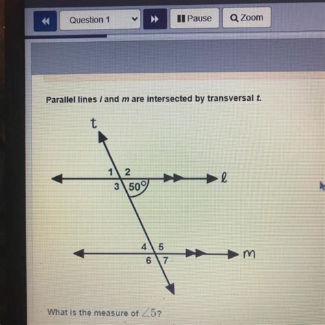 What Is The Measure Of Angle Brainly